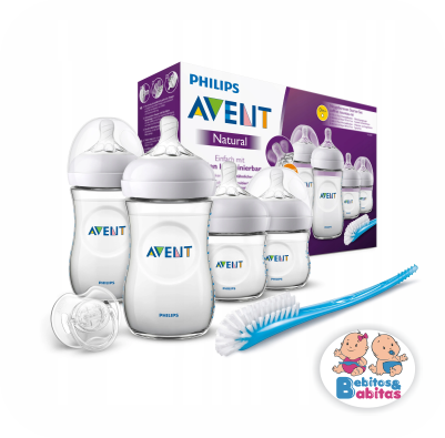 KIT AVENT TETERO TRANSPARENTE NATURAL RESPONSE SCD838/11